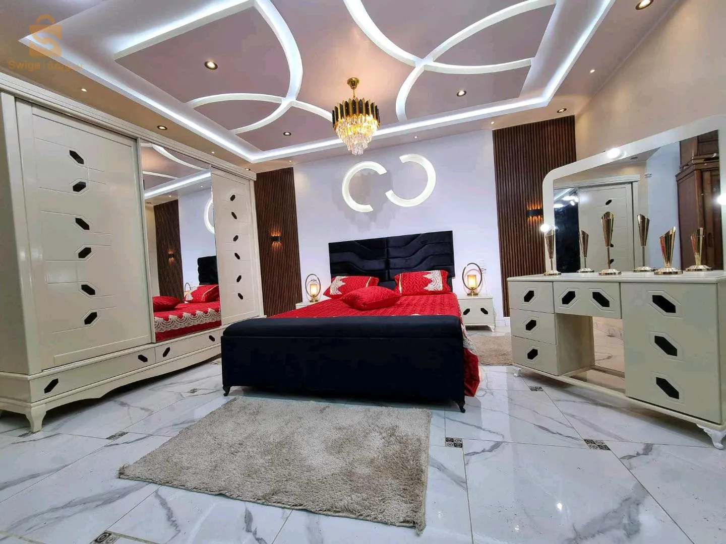 غرفة نوم  عصرية جودة عالية