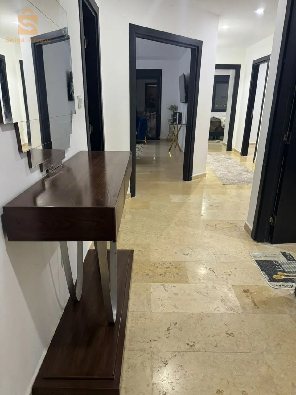 كراء باليوم شقة f4 haut standing  مع منظر على البحر