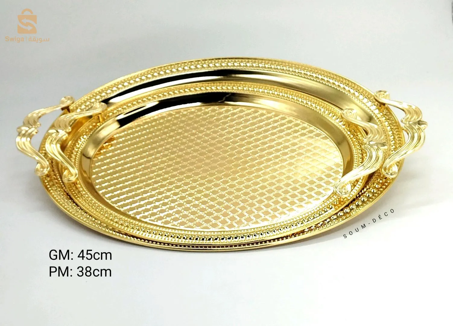 plateaux de présentation