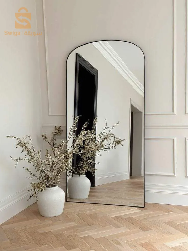 مرايا عصرية جودة الاستيراد متوفر بكافة الالوان و الاحجام 🖤👑