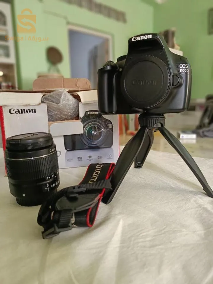 كاميرا بكل مستلزماتها بلمساعدة