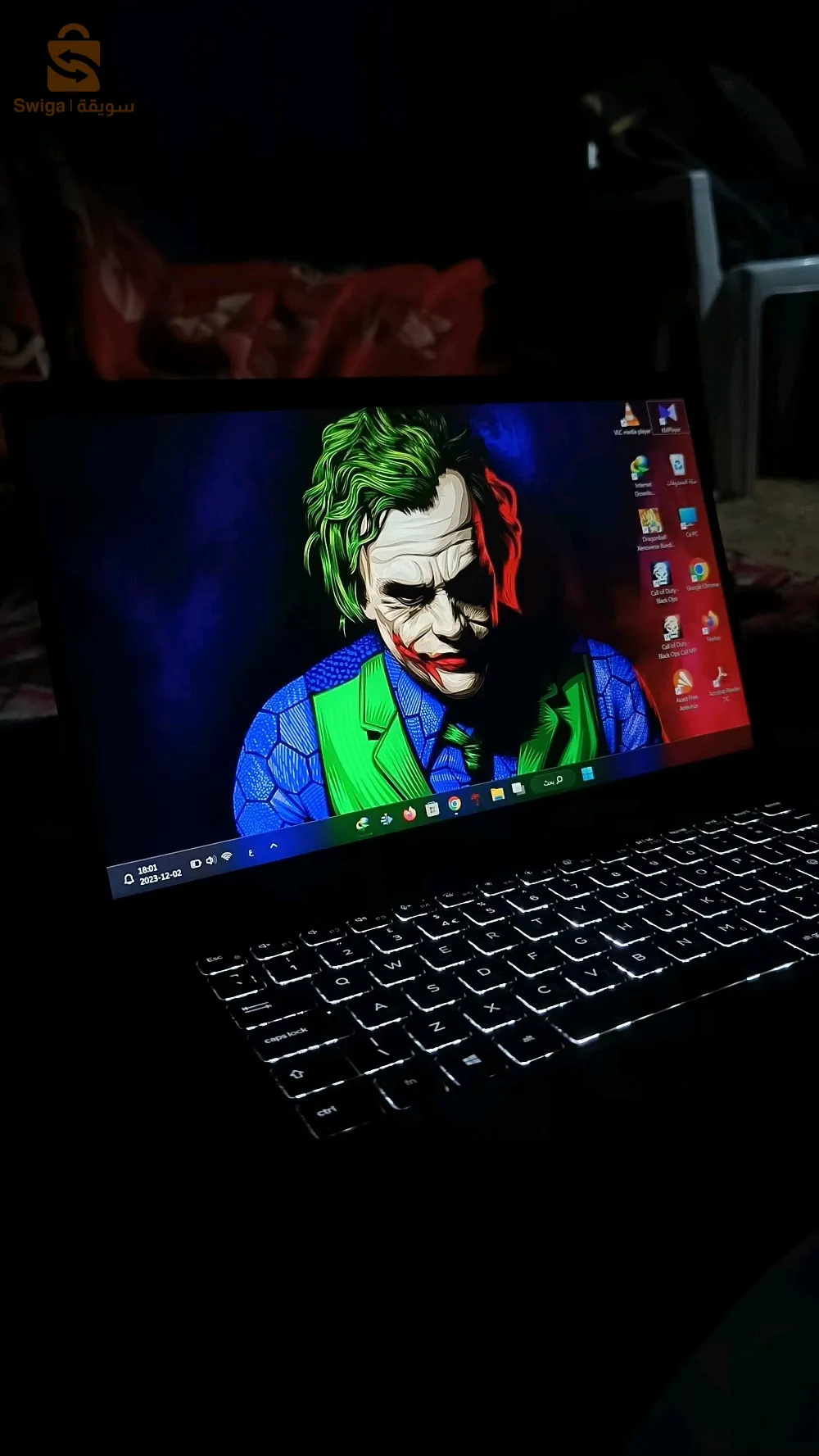 كمبيوتر لابتوب