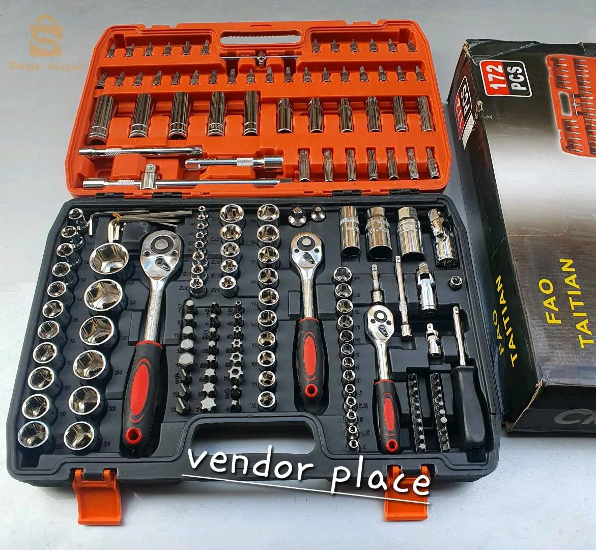 Caisse à douille 172 pcs$🤍🤍