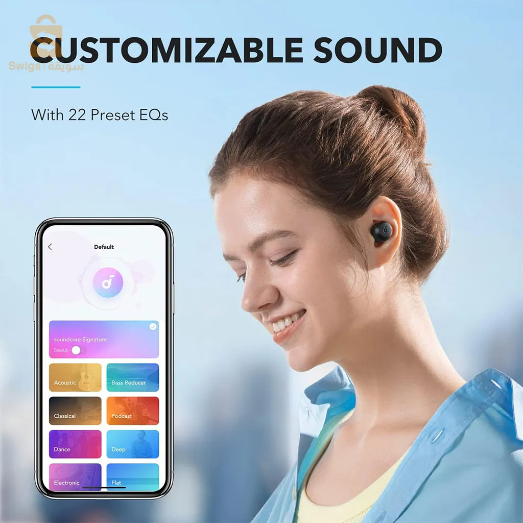 Soundcore by Anker A20i True Wireless Earbuds, Bluetooth 5.3, 28h de batterie