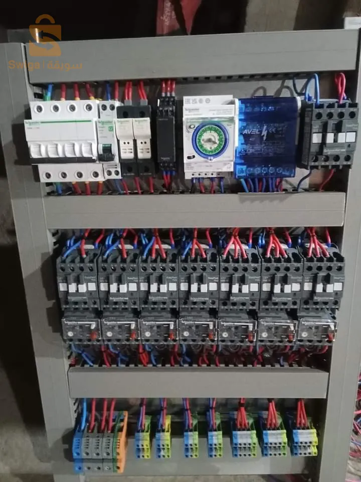 armoire de commande électrique