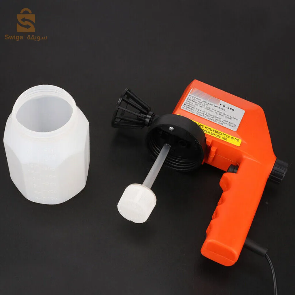 مسدس رش طلاء 600 مل 0.8 ملم 75 وات$👍