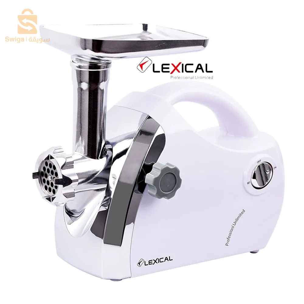 مفرمة لحم كهربائية متعددة الأغراض من ليكسيكال LMG 2002، 1000 واط$👍