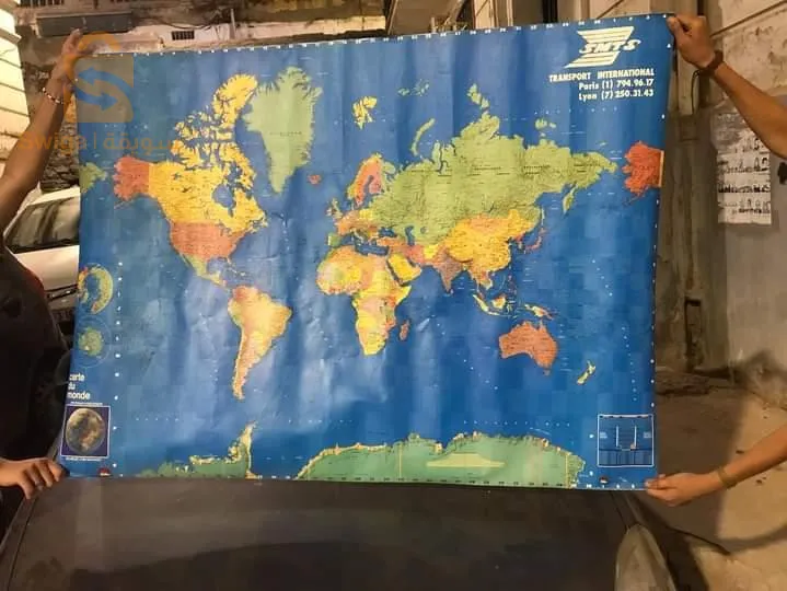 CARTE DU MONDE RECTA FOLDEX