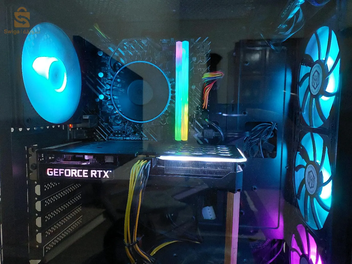 pc للبيع جديد ماشاء الله (خادم أيامات فقط)