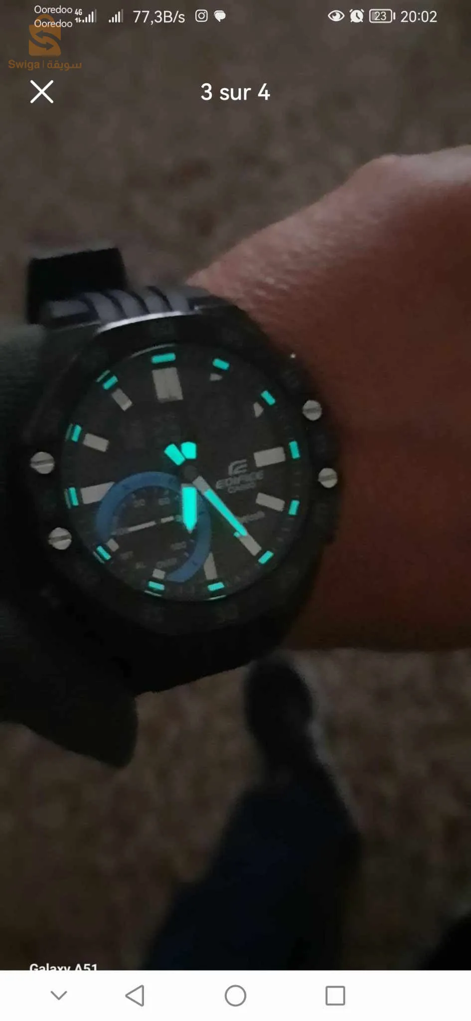 كاسيو اديفيس اصلية