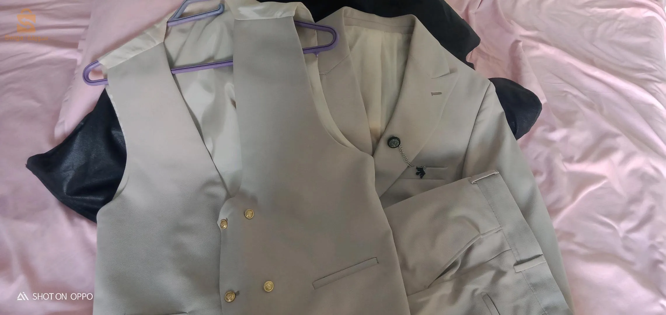 كوستيم رجالي جديد ملبوس مرة