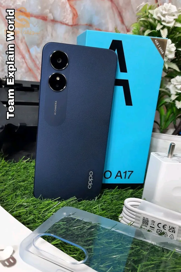 oppo a17 4g ram +4 مستعمل كالجديد
