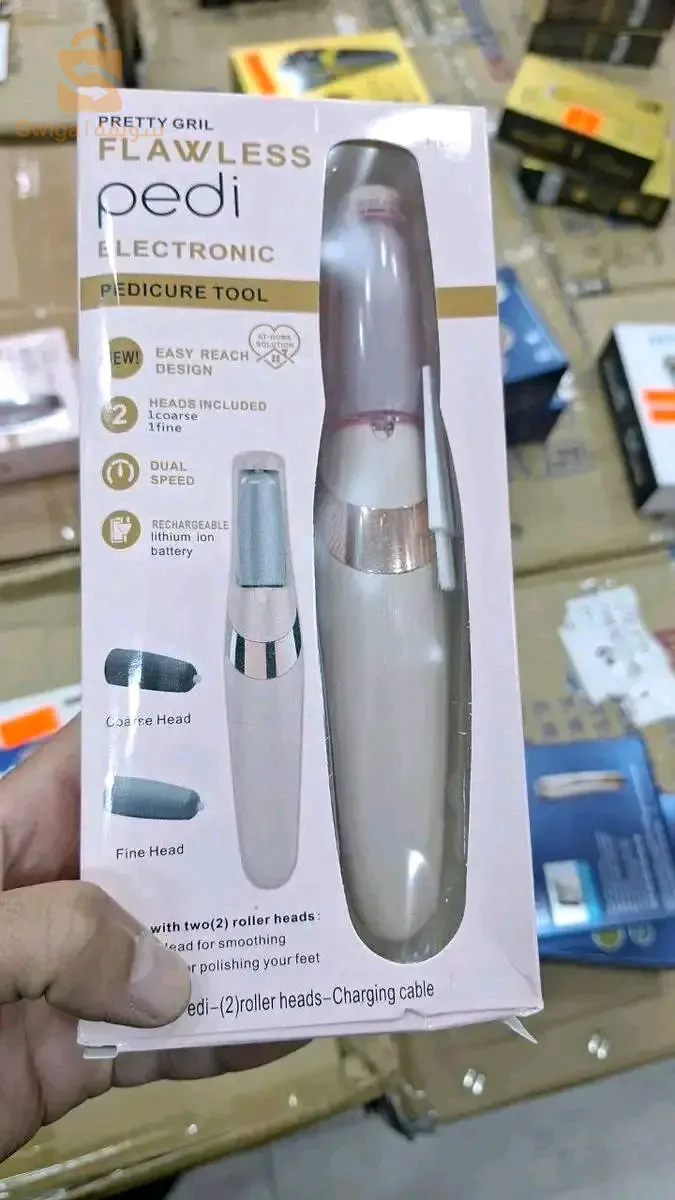 جهاز تقشير القدمين الإلكتروني