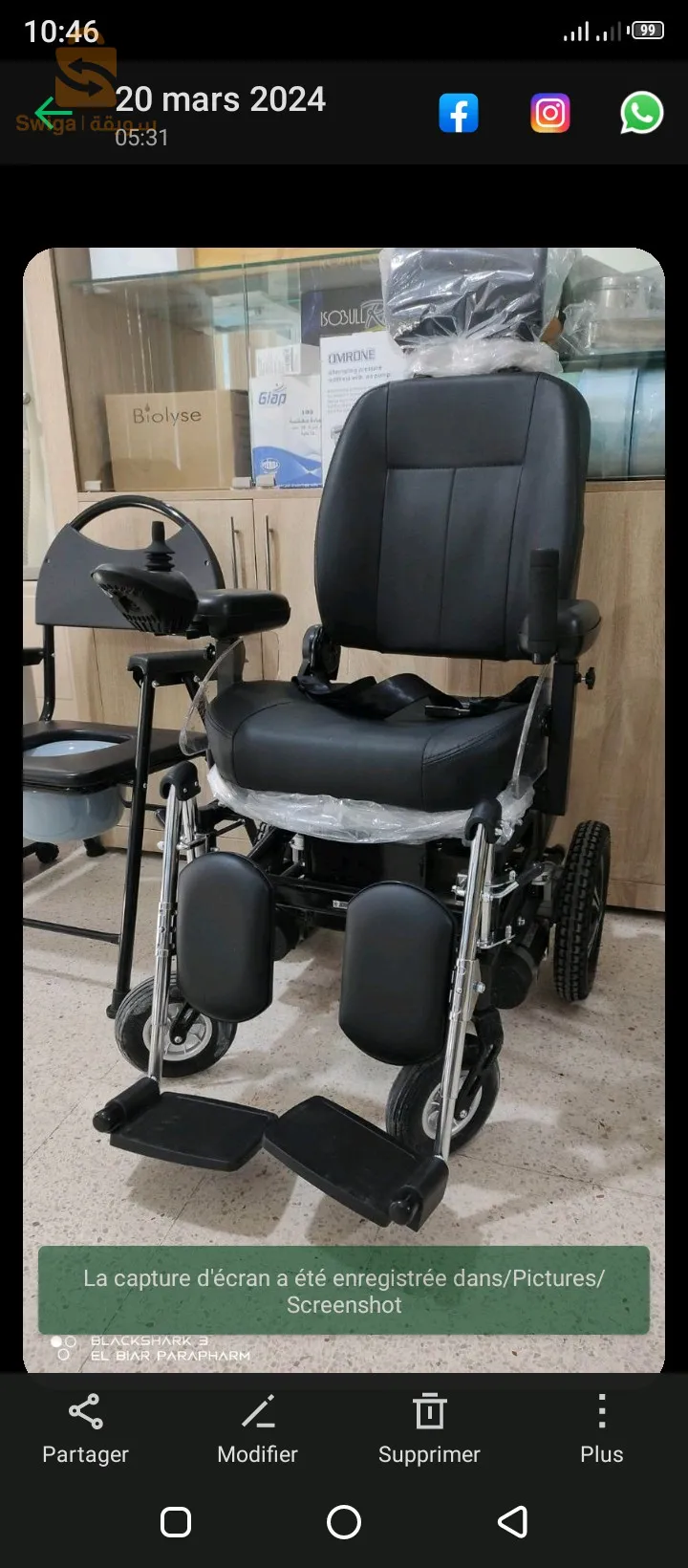 fauteuil roulant électrique