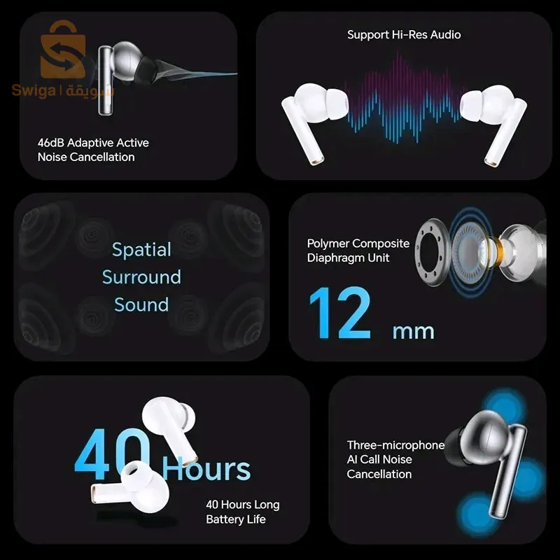 سماعات honor x5 pro الأصلية