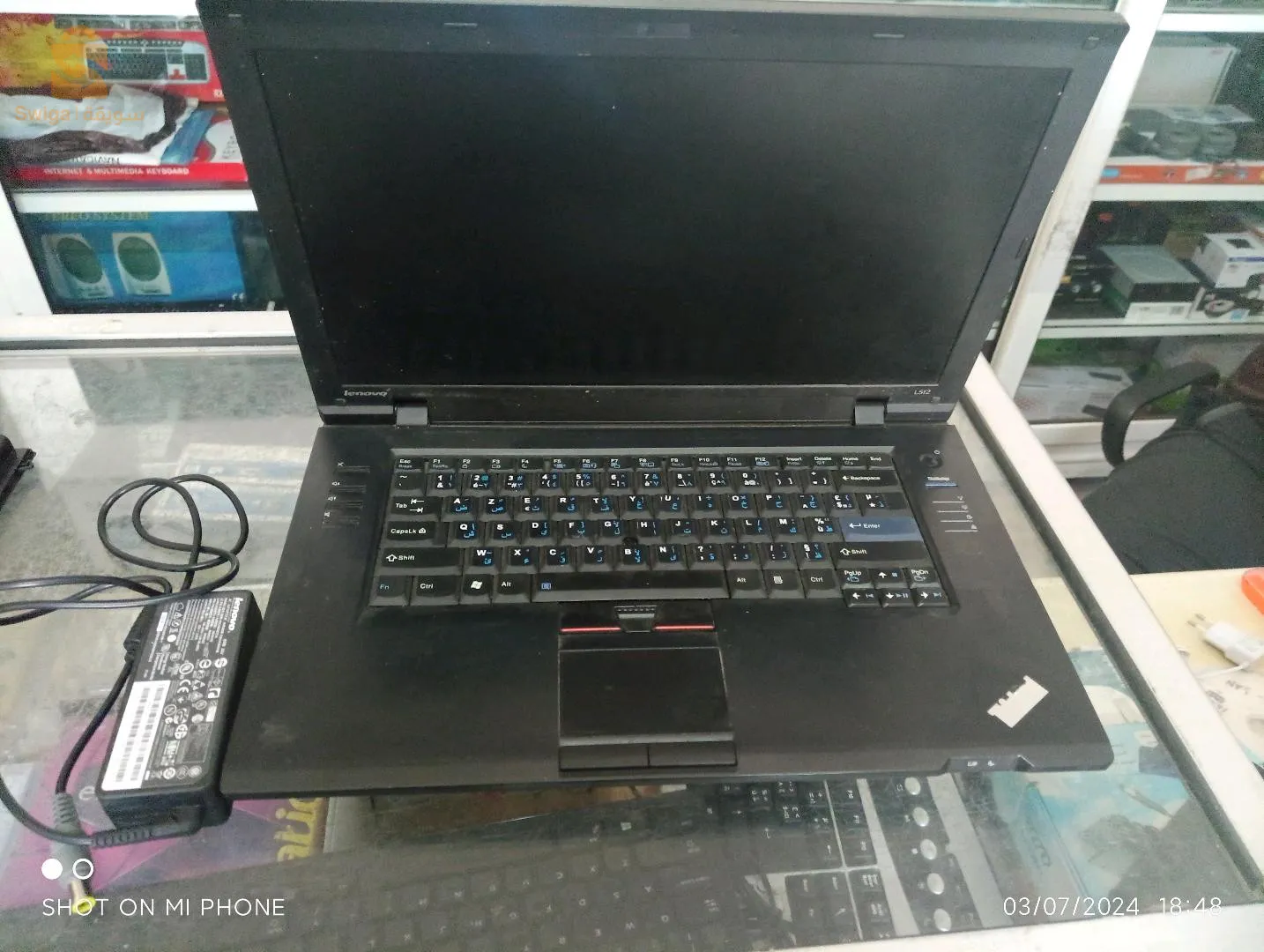 لابتوب لونوفو 4لرام معالجi5الجيل الاول تخزين 500جيغا