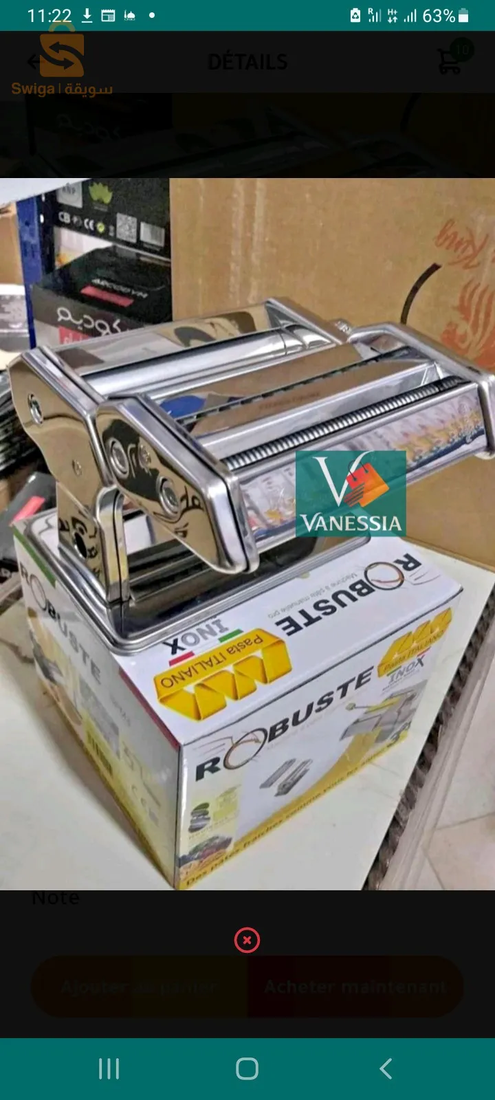 Machine à pâte manuelle pro marque Robuste 3en1
 
✅pâte détachable 150MM
✅Matériel : acier inoxydable
✅Couleur : chrome
✅Taille du produit : 20.5cm * 20cm * 15cm