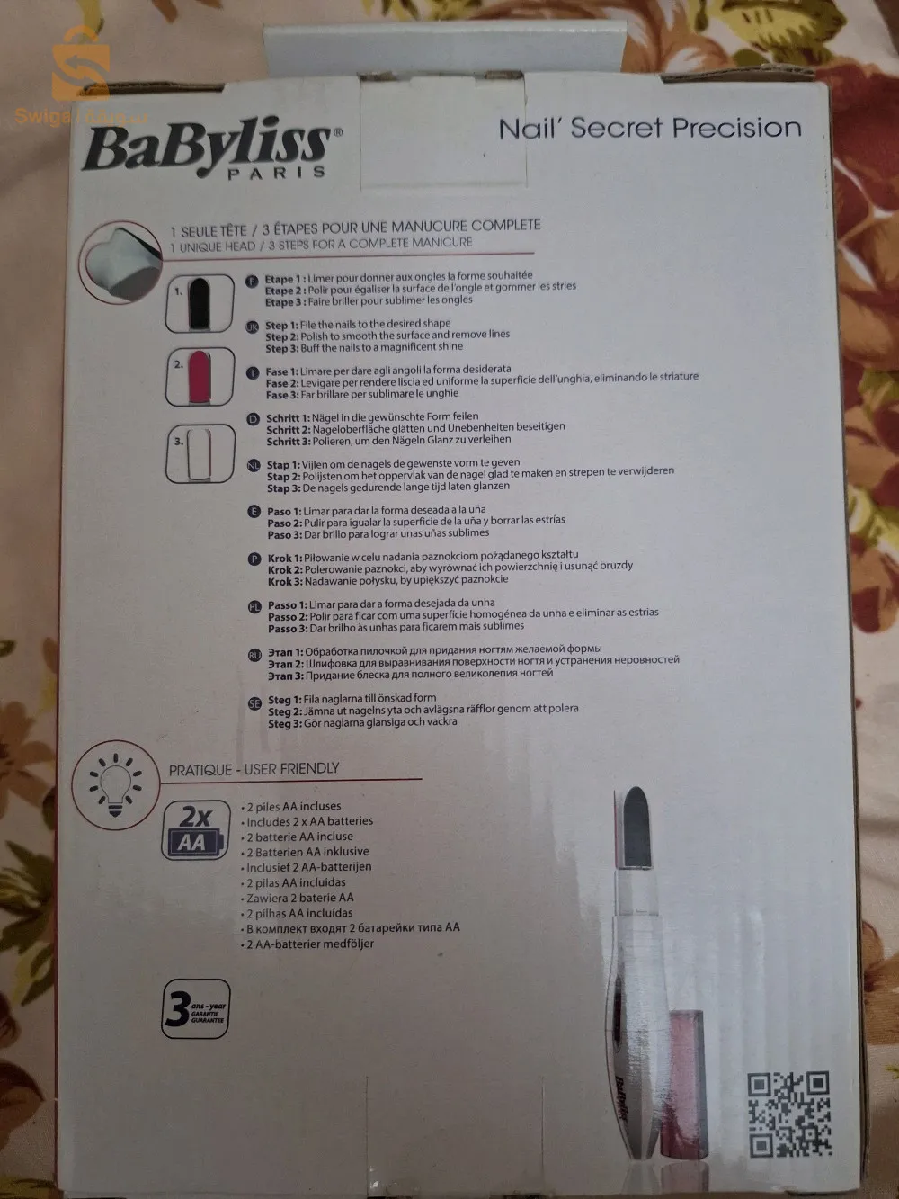 lime angle électrique babyliss