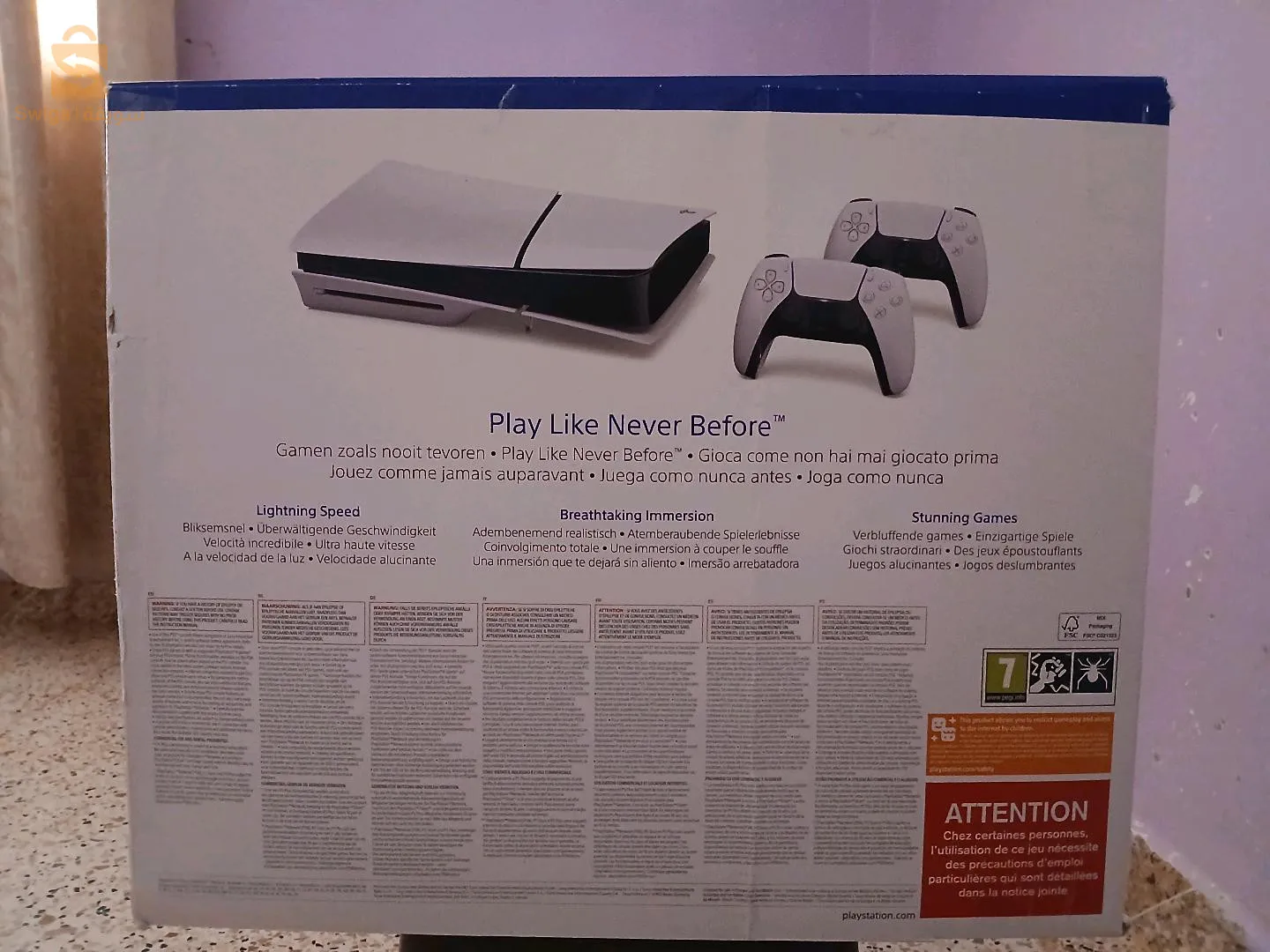 ps5 slim européen jdid