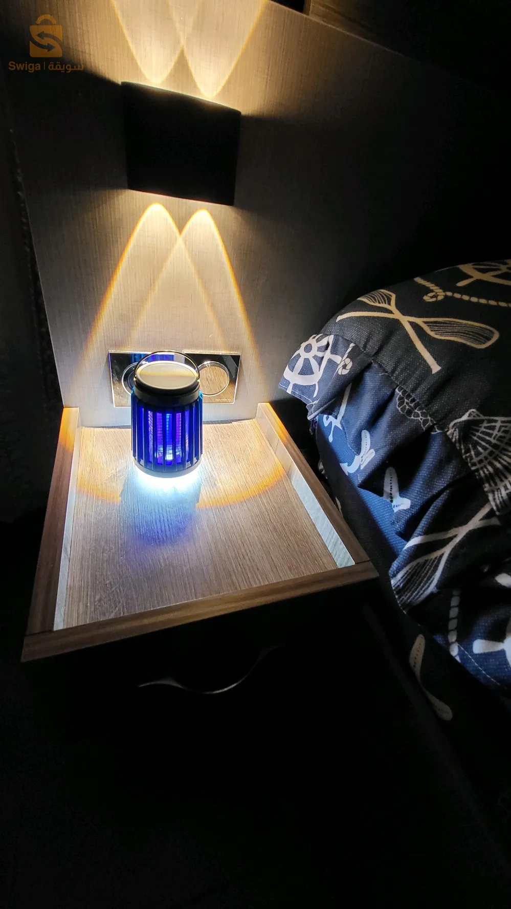 •moustiquaire🦟🚫 et lampe électrique🔦 waterproof• من ليوم تتهنى من ناموس و جميع انواع الحشرات 🛑 و هي بعد مصباح كهربائي ب 4 وضعيات مختلفة: 4mood + sos•فيها 2 انواع: 1 تتشارجا بالطاقة الشمسية و طريسيطي / 2 بطريسيطي برك •متوفرة في اللونين: الازرق و البرتقالي •تحكملك  16 ساعة في شارج وحدةتوصيل متوفر 58 ولاية و الدفع عند الإستلامtel: 0557781298