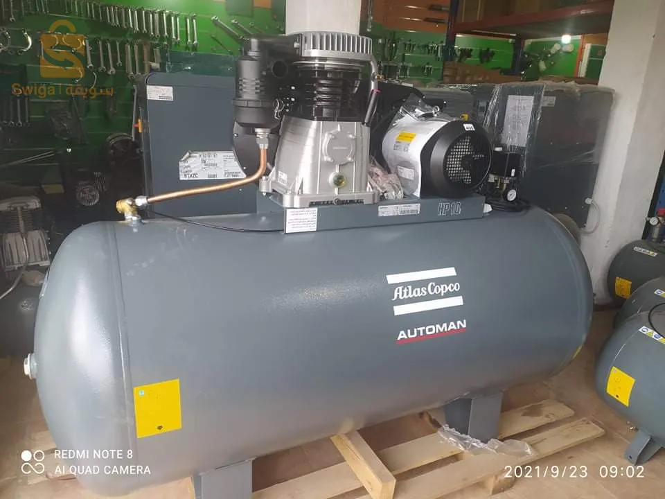 compresseur 1000L 10 chevaux atlas copco
