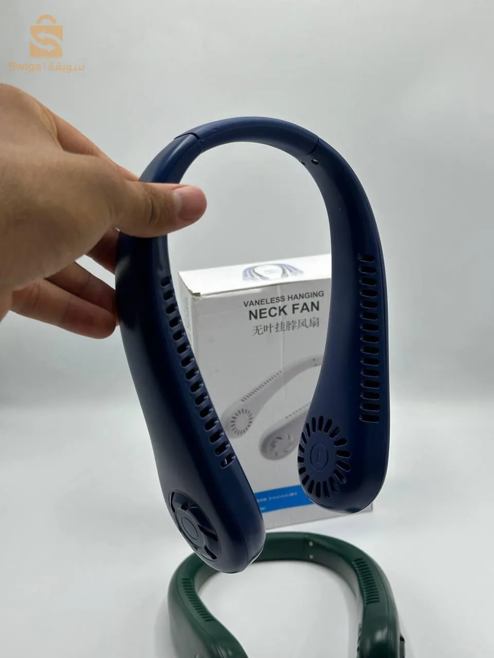 مروحة التبريد الجانبية 360 درجة  ابيض فقط