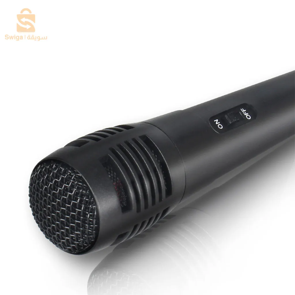 مكبر صوت بلوتوث LED ديناميكي، ميكروفون، 800 واط، USB/SD، راديو FM، بطارية قابلة للشحن CH-808$👍