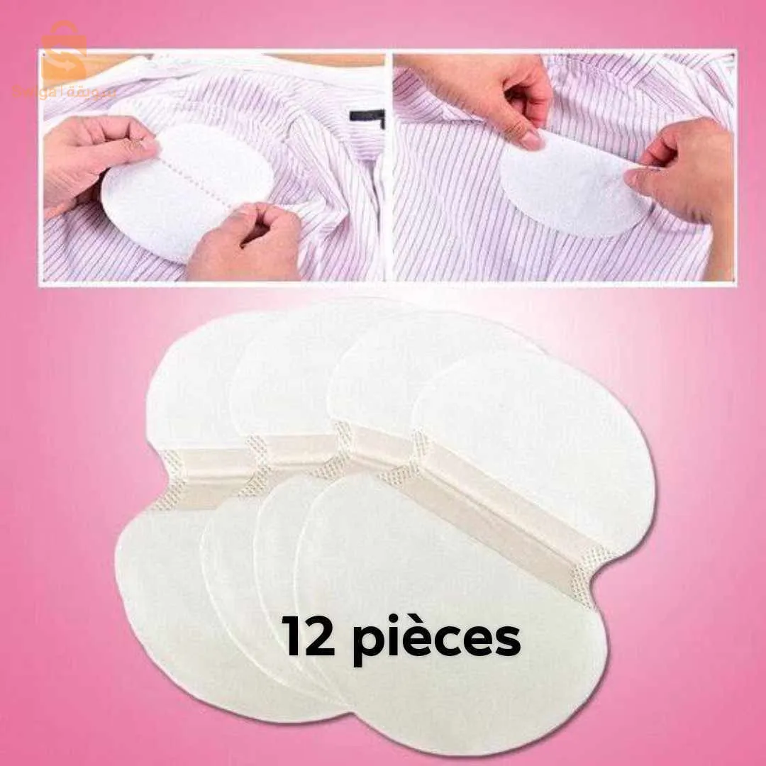 ضمادات واقية من التعرق والروائح الكريهة