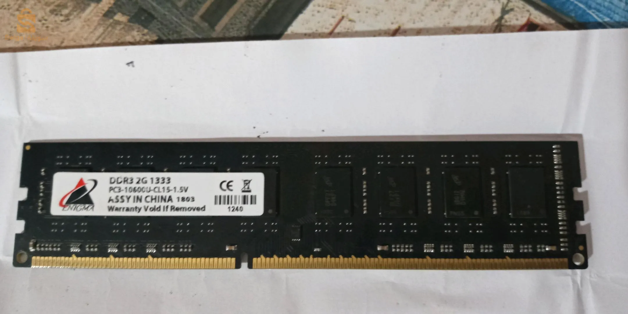 Ram 2gb ddr3 1333hz
