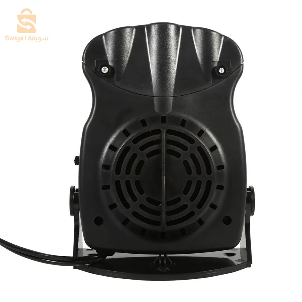 مروحة وسخان سيارة محمول بقدرة 150 وات مع قاعدة دوارة 360 درجة V2$👍