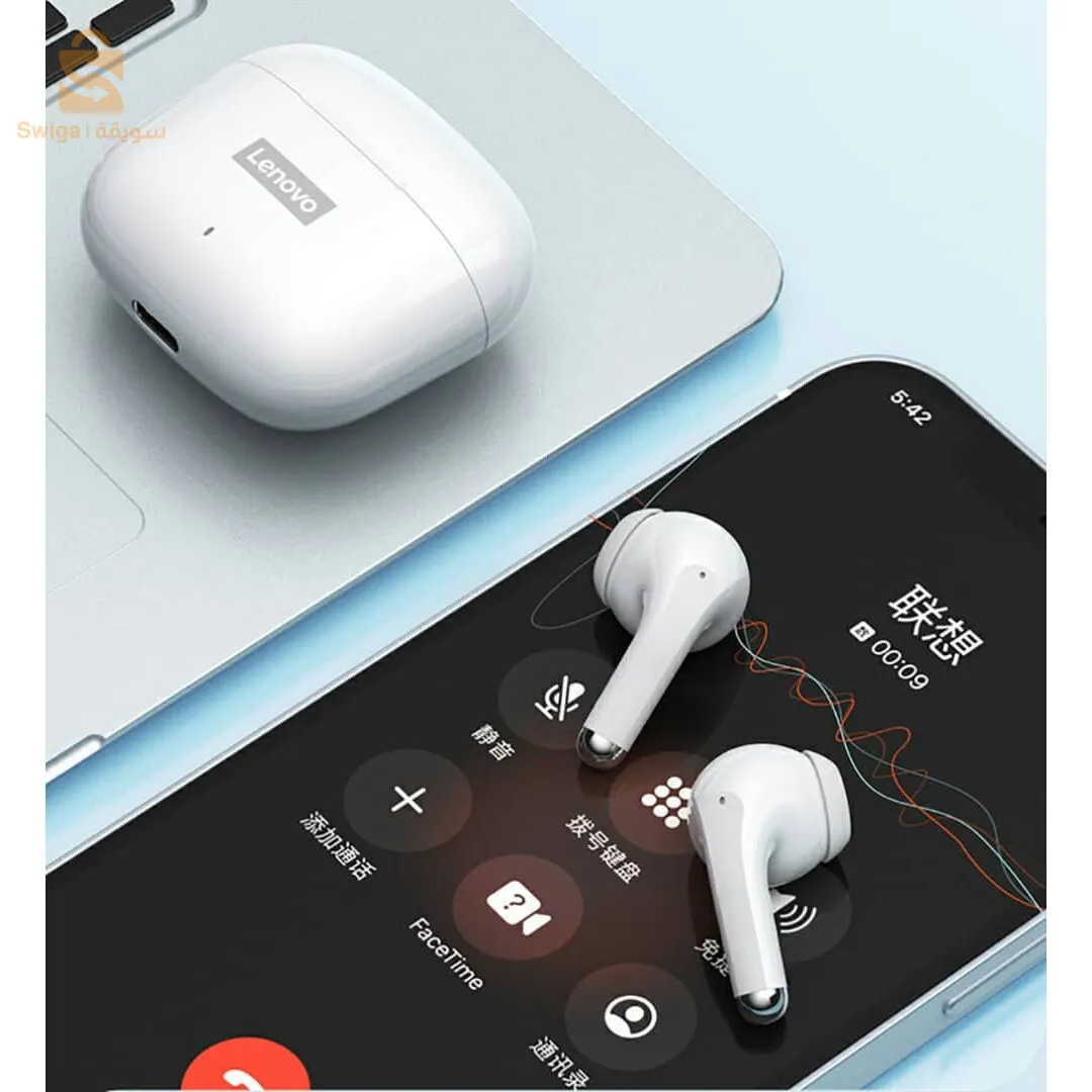 سماعات لينوفو اللاسلكية - Livepods Lp40 PRO - بلوتوث 5.0 Lenovo Écouteurs Sans Fil - Livepods Lp40 PRO - Bluetooth 5.0