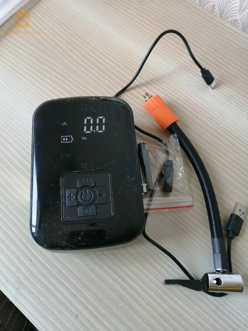 Compresseur d'air rechargeable