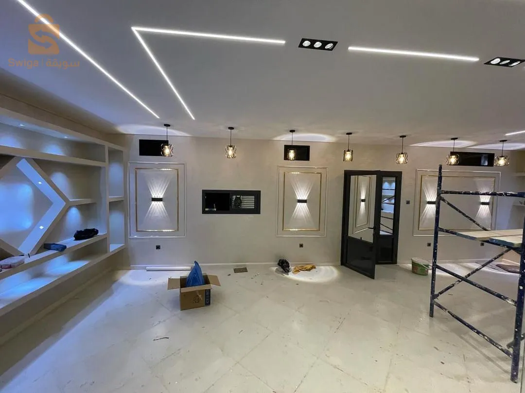 Decoration place platr صناعة جميع الأسقف المنزلية