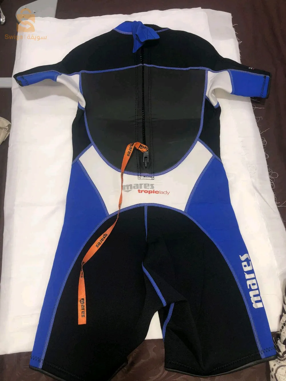tenu plongé professionnel nage et jet ski anti méduses Marque  MARES taaille6 XS