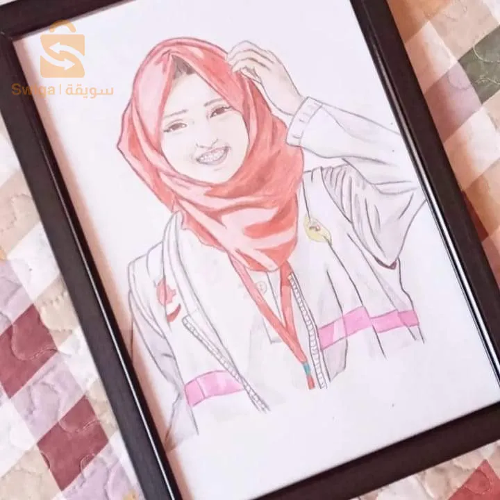 كادر بورتريه حسب الطلب يمكن أن تقدمه كهدية في عيد ميلاد