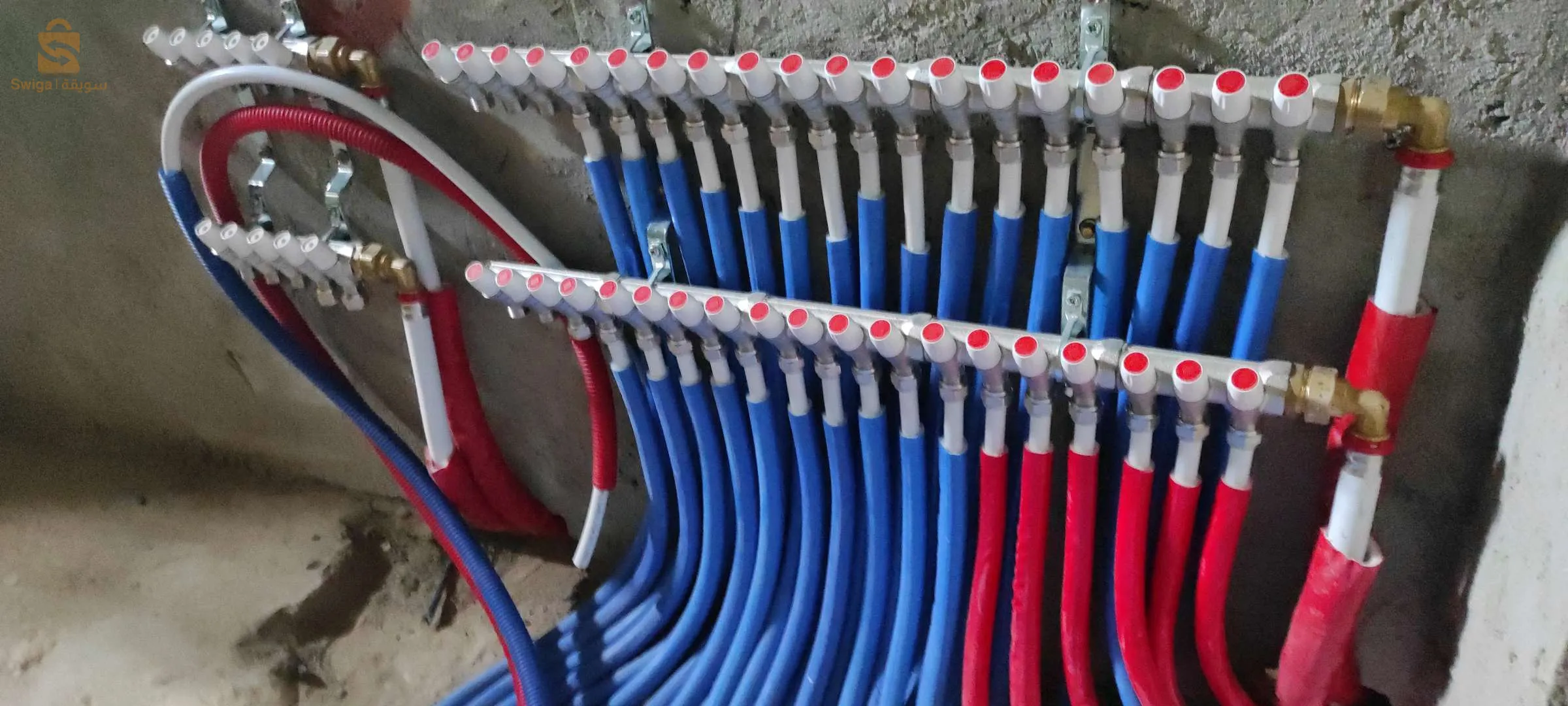 تركيب الصحي والغاز