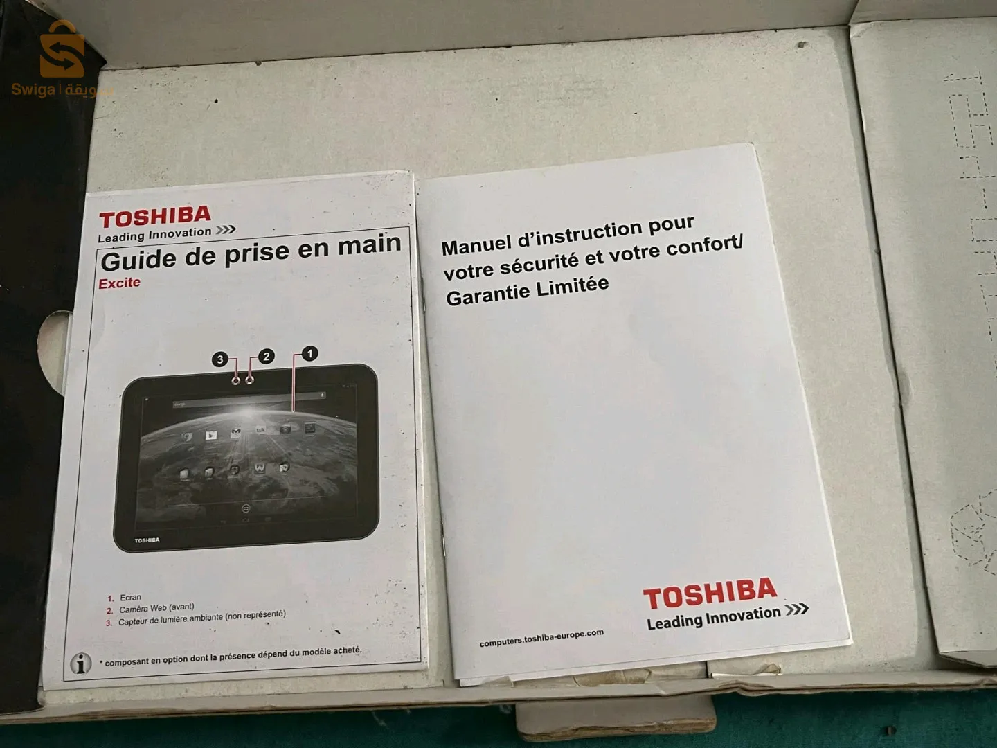 Tablette TOSHIBA FICHER