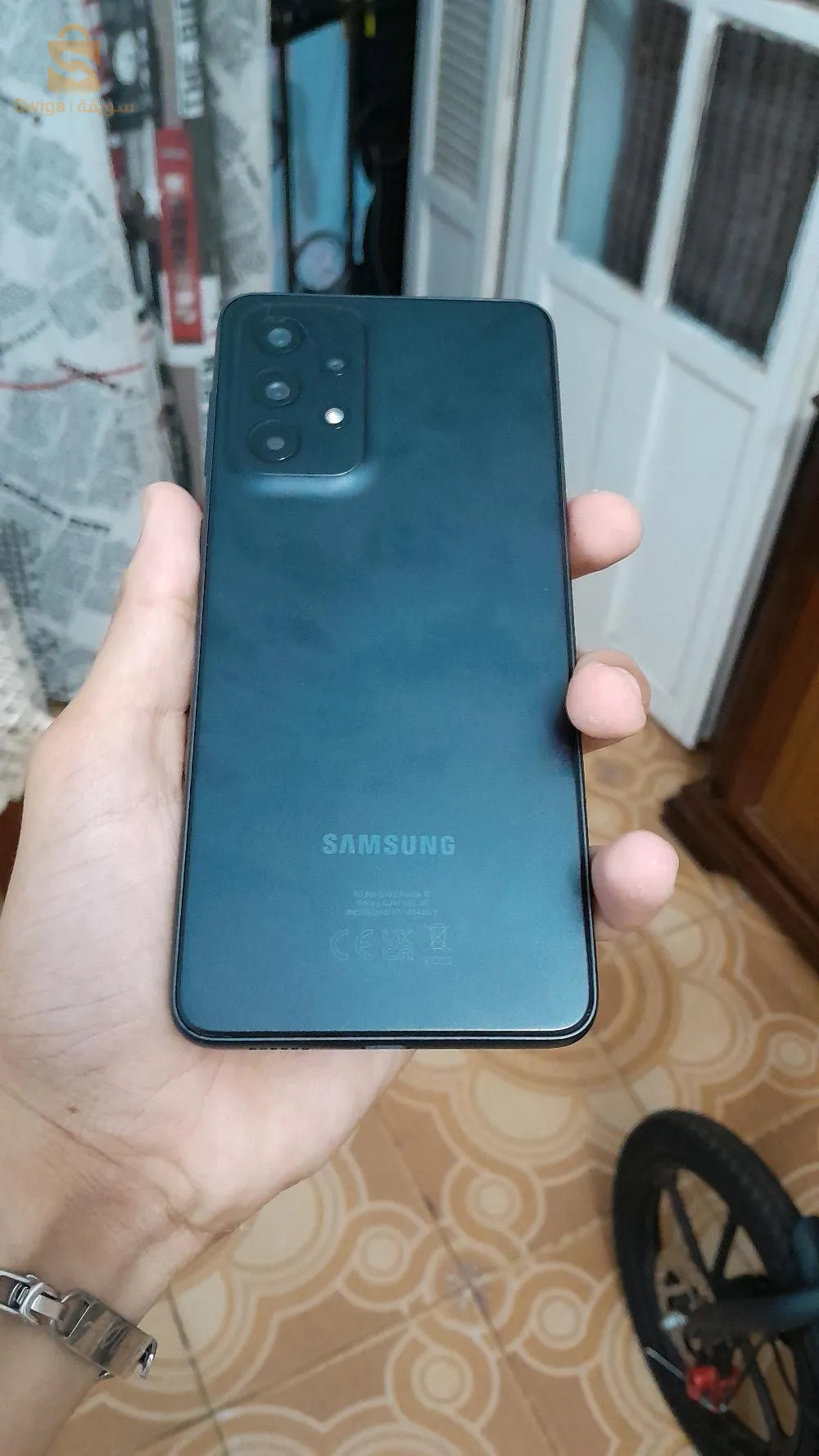 un téléphone Samsung