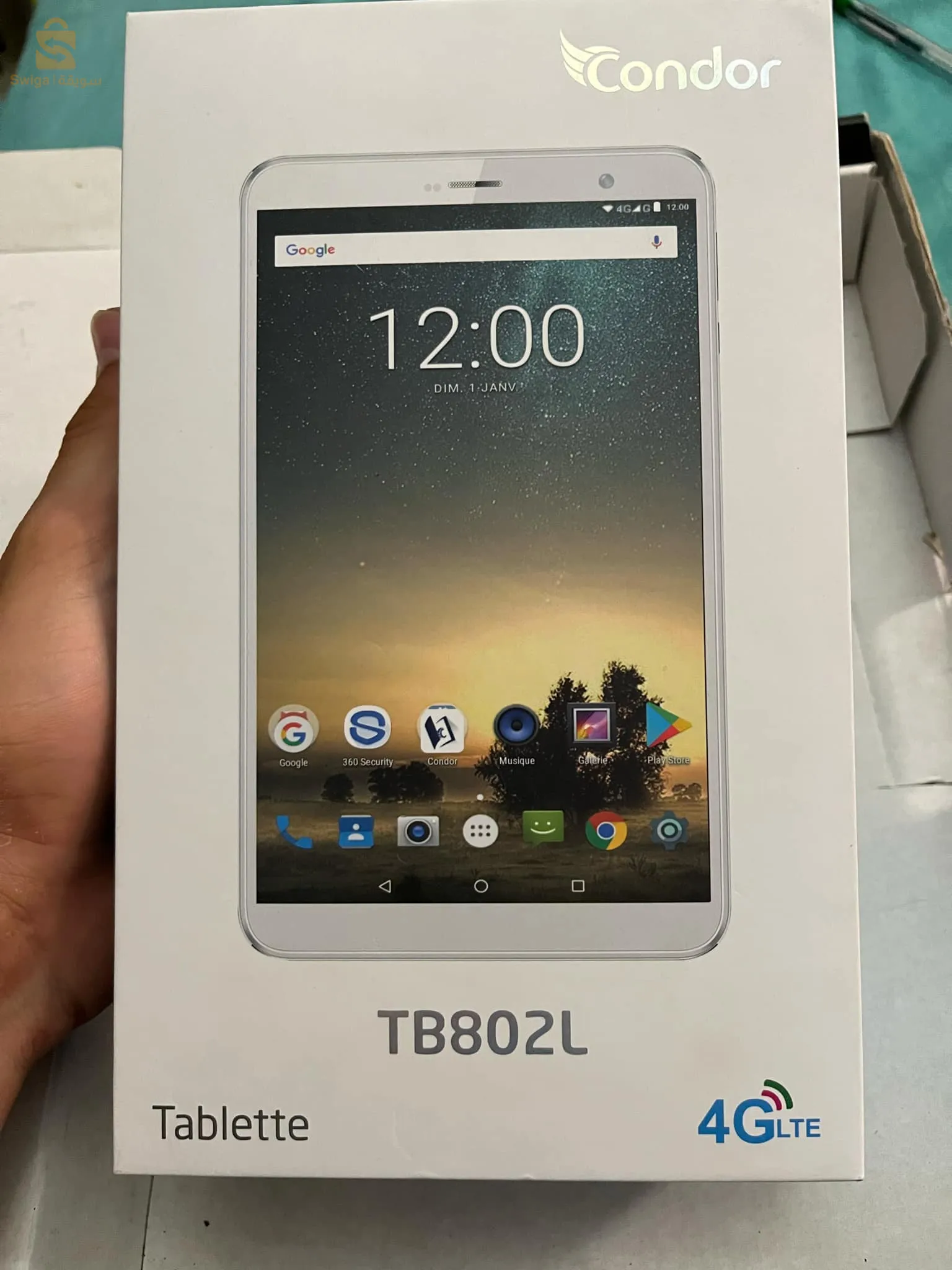 Tablette condor B802L FICHER