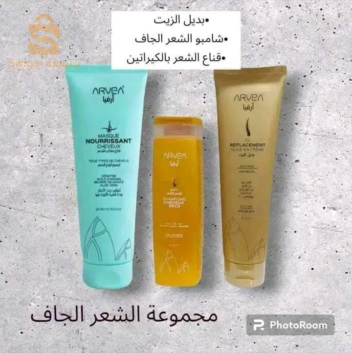 العناية بالشعر الجاف