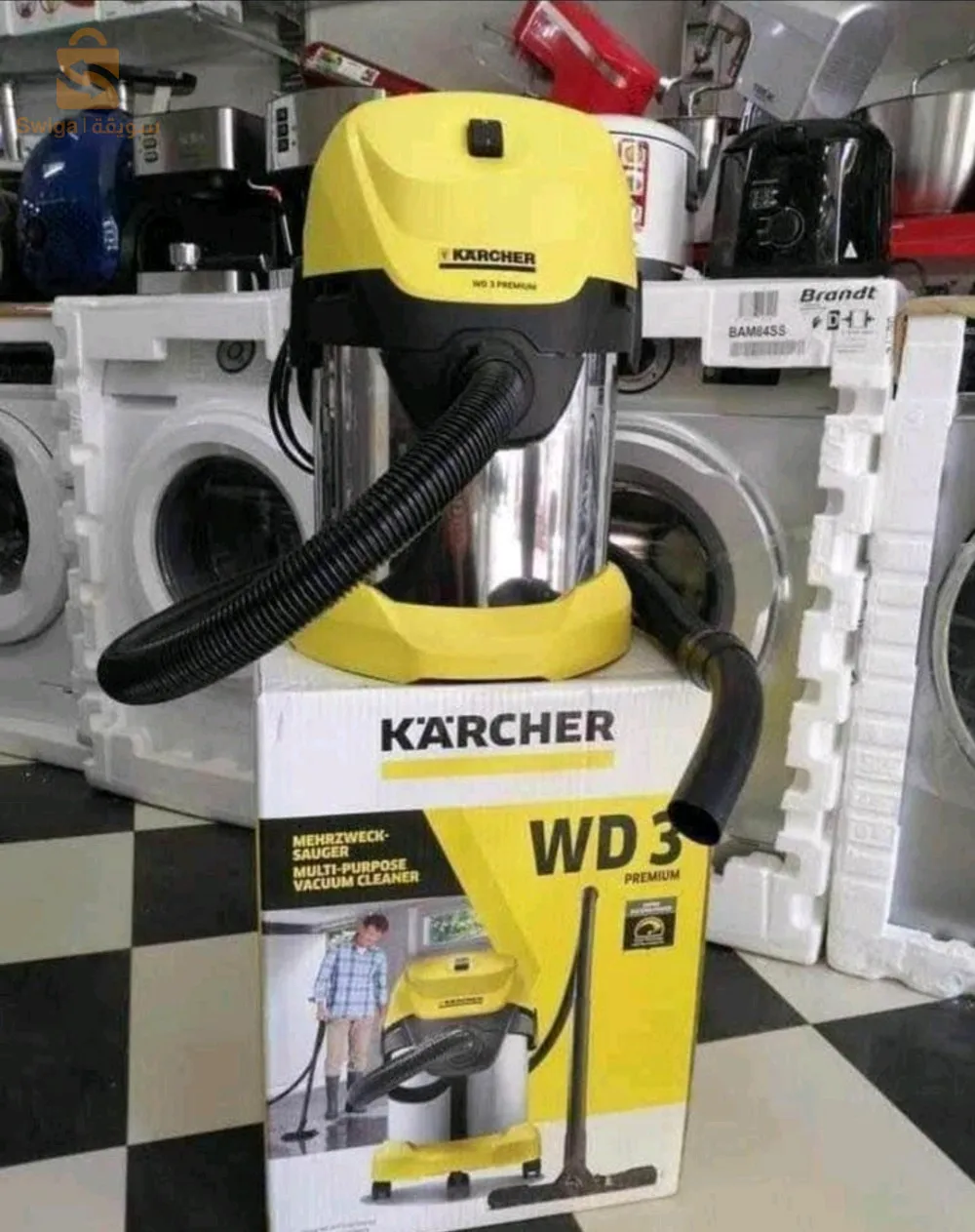 karcher WD3  inox aspirateur