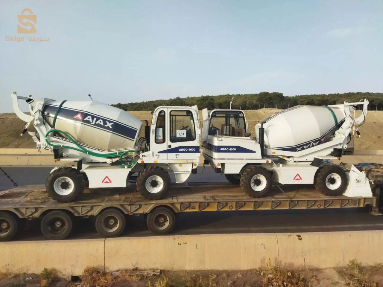 Auto bétonnière AJAX FIORI