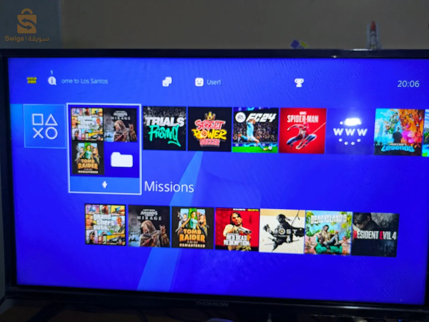 بلايستيشن 4 مفلاشي 500جيبا مع الدونچل