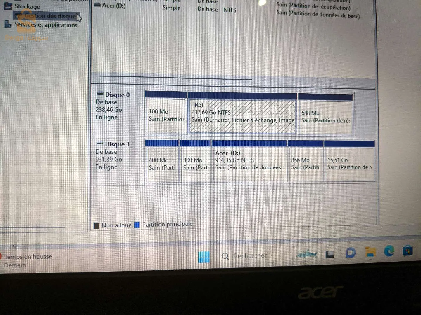 acer laptop