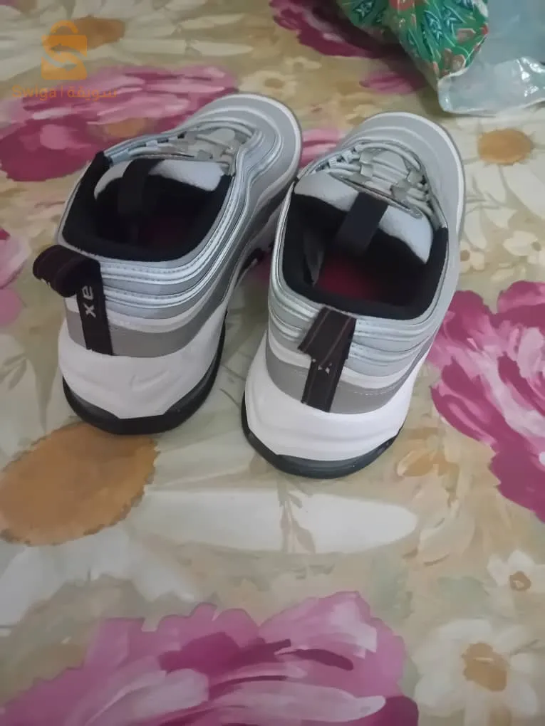 nike air max 97 silver
