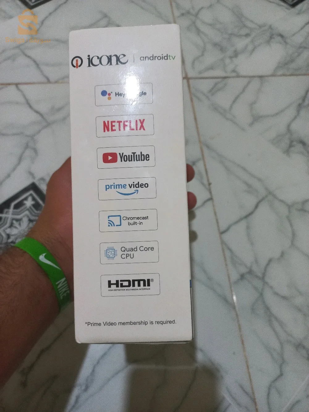 Icone android tv box G ONE