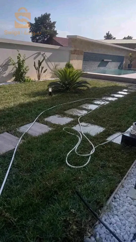 تهيئة و تزيين الحدائق و المساحات الخضراء