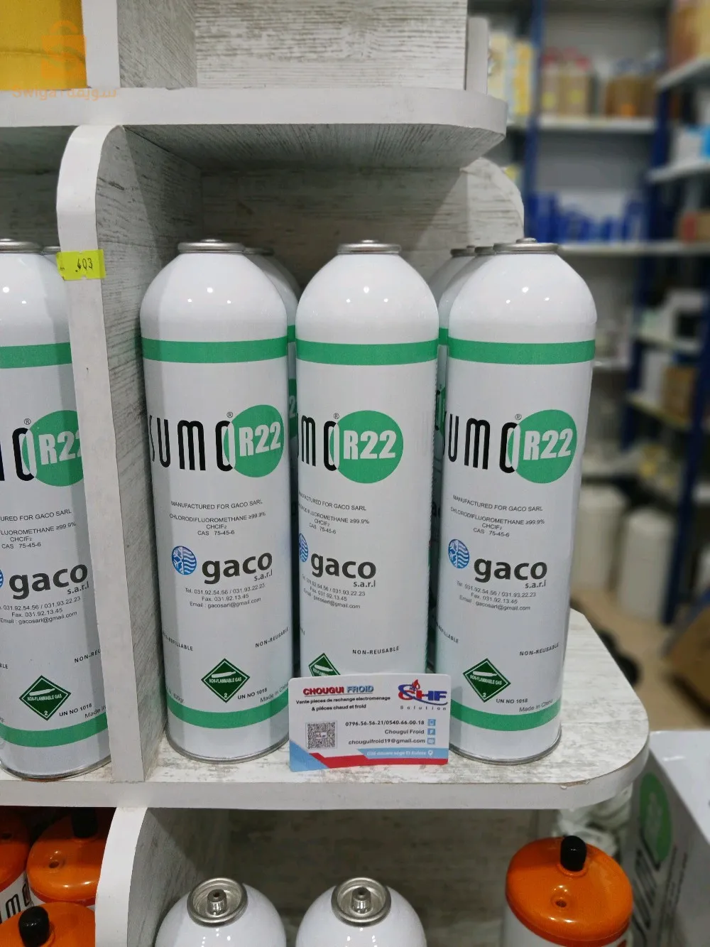 Gaz R22 820g