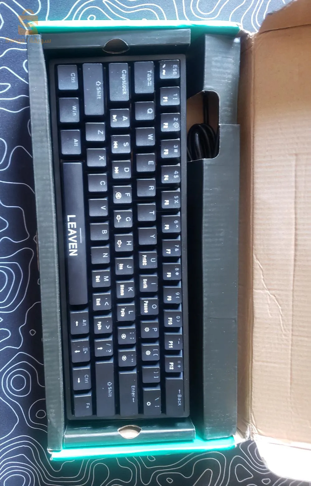 keyboard mechanical LEAVEN k620 Blue switch