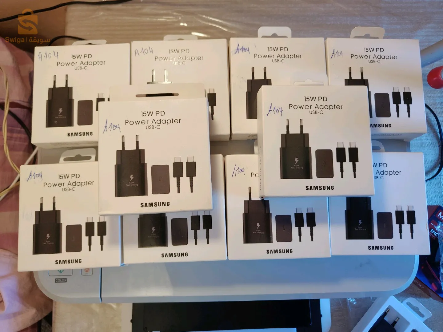 chargeur Samsung original fast charge 15 watts 
شاحن سامسونج اصلي شحن سريع 15 واط